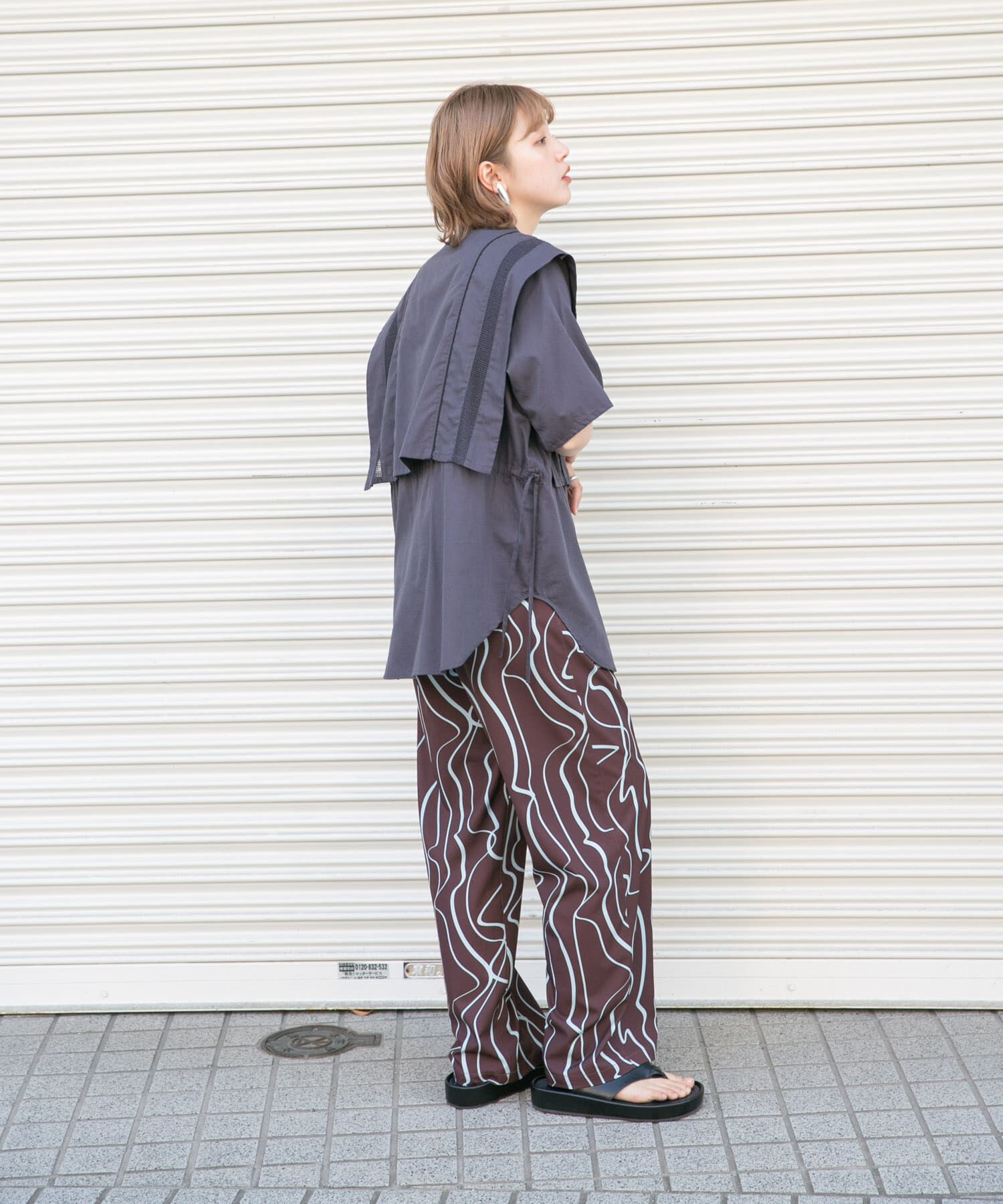  「パイピングレイヤードシャツ」|シャツ・ブラウス|