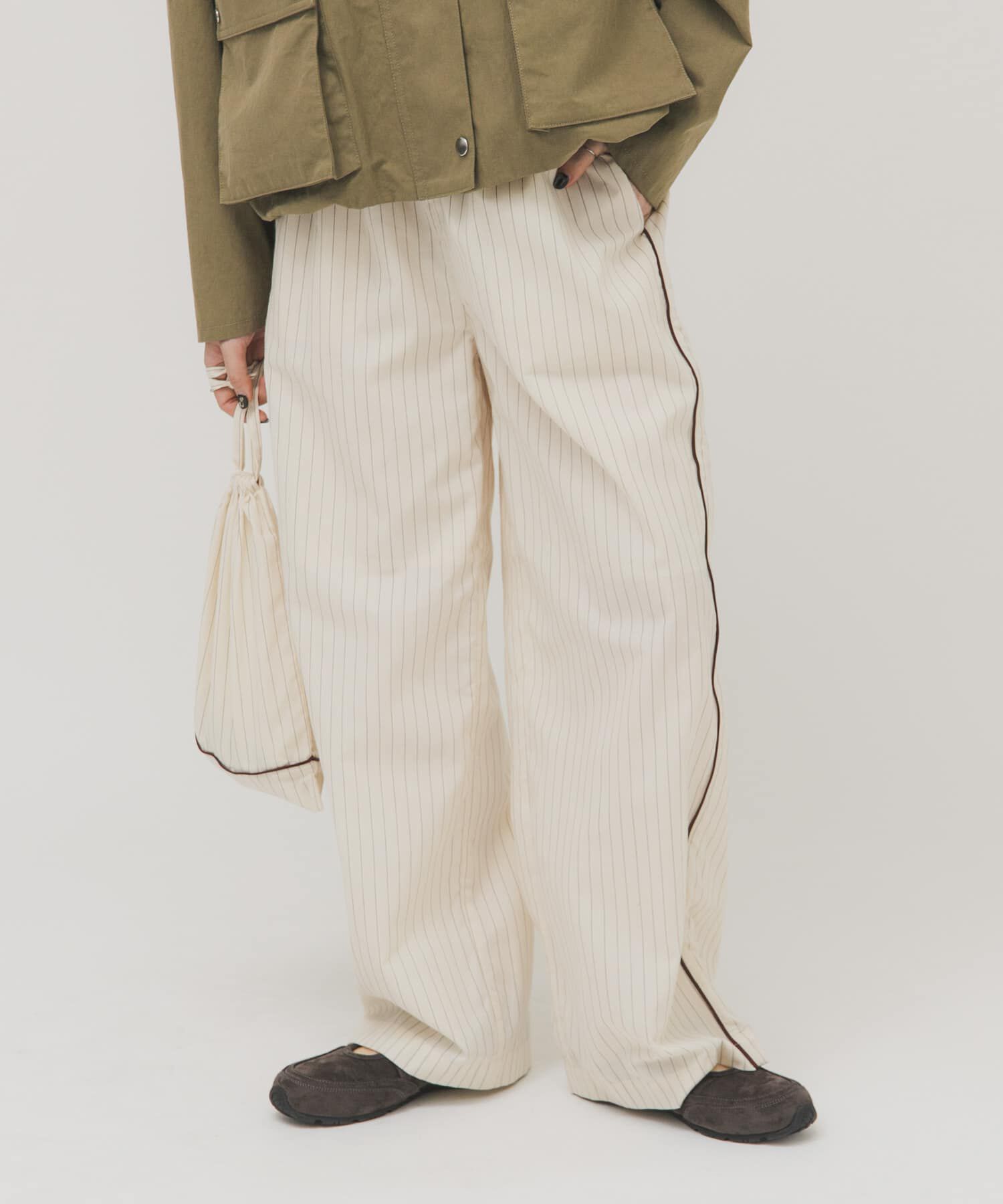  「ストライプイージーパンツ」|その他|