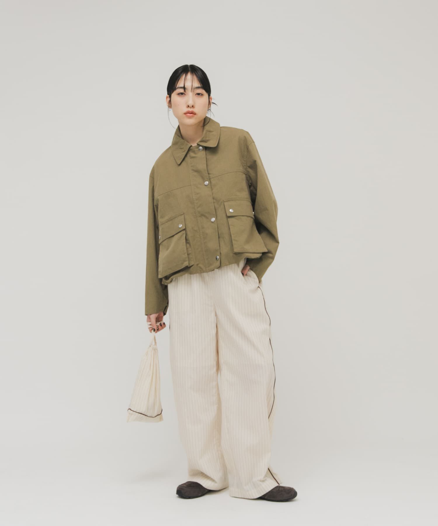  「ストライプイージーパンツ」|その他|