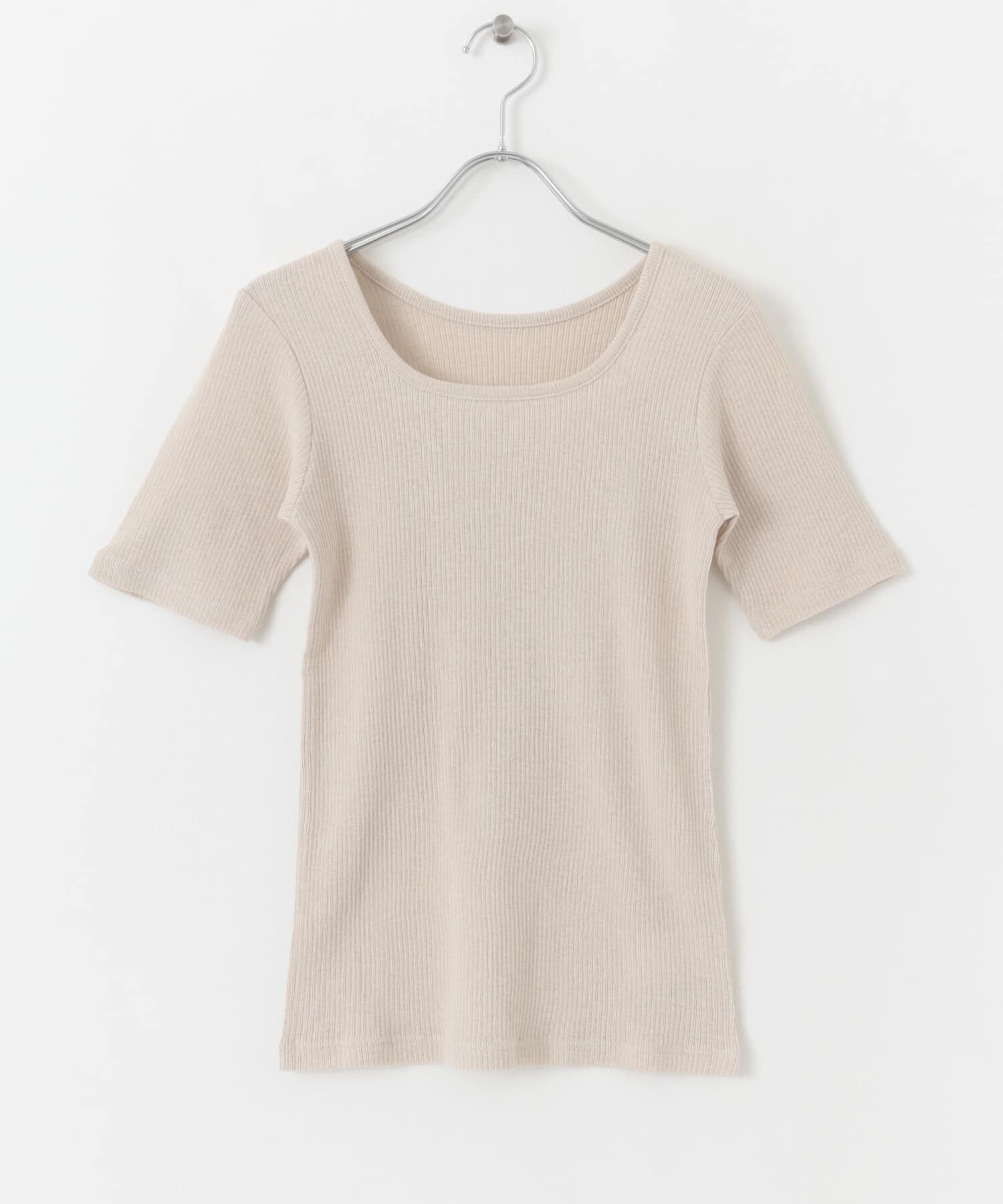 SENSE OF PLACE by URBAN RESEARCH「2WAYメランジリブTシャツ(半袖)」|Tシャツ・カットソー|