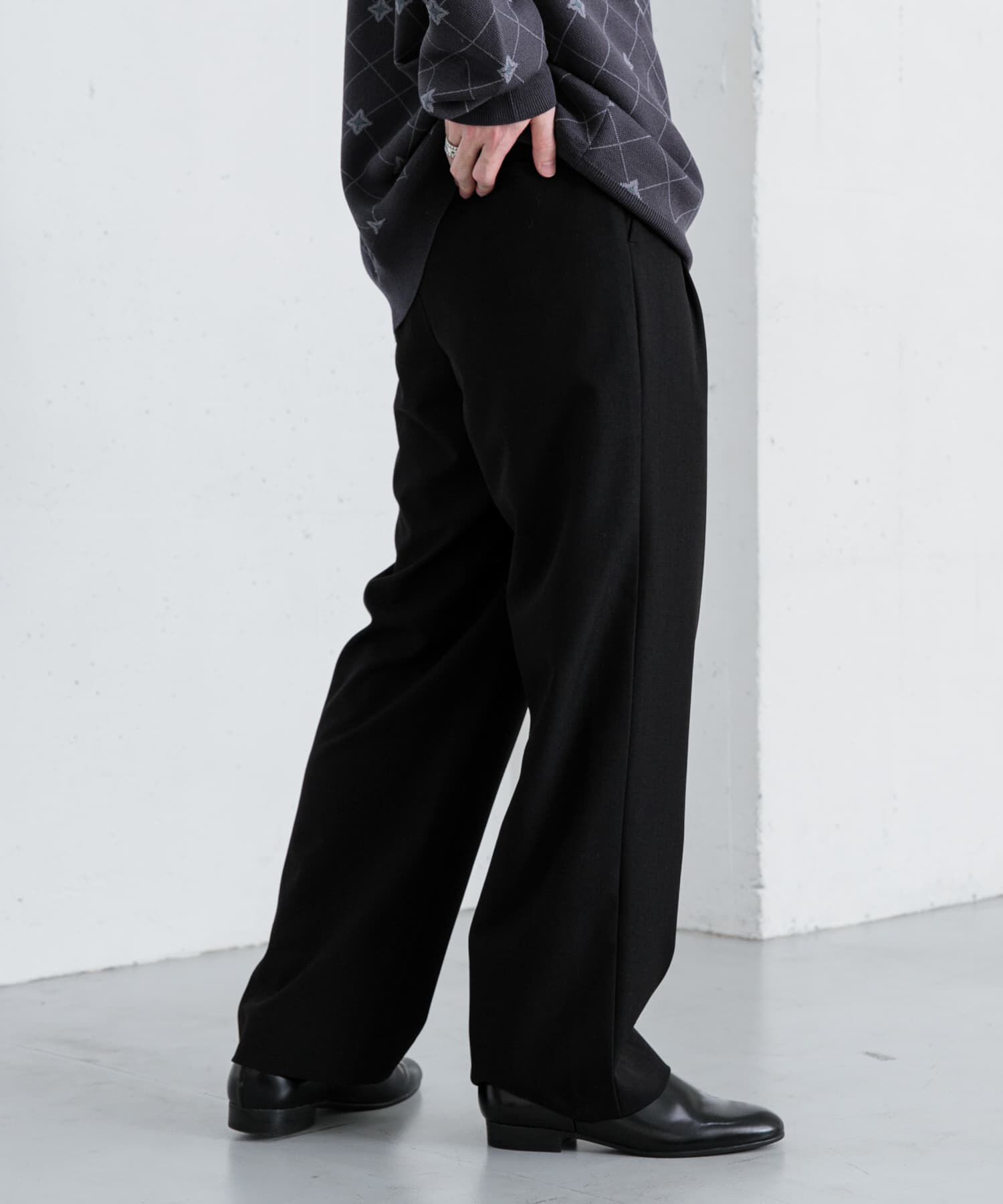 SENSE OF PLACE by URBAN RESEARCH「『イージーケア』ダブルタックワイドパンツ」|その他|