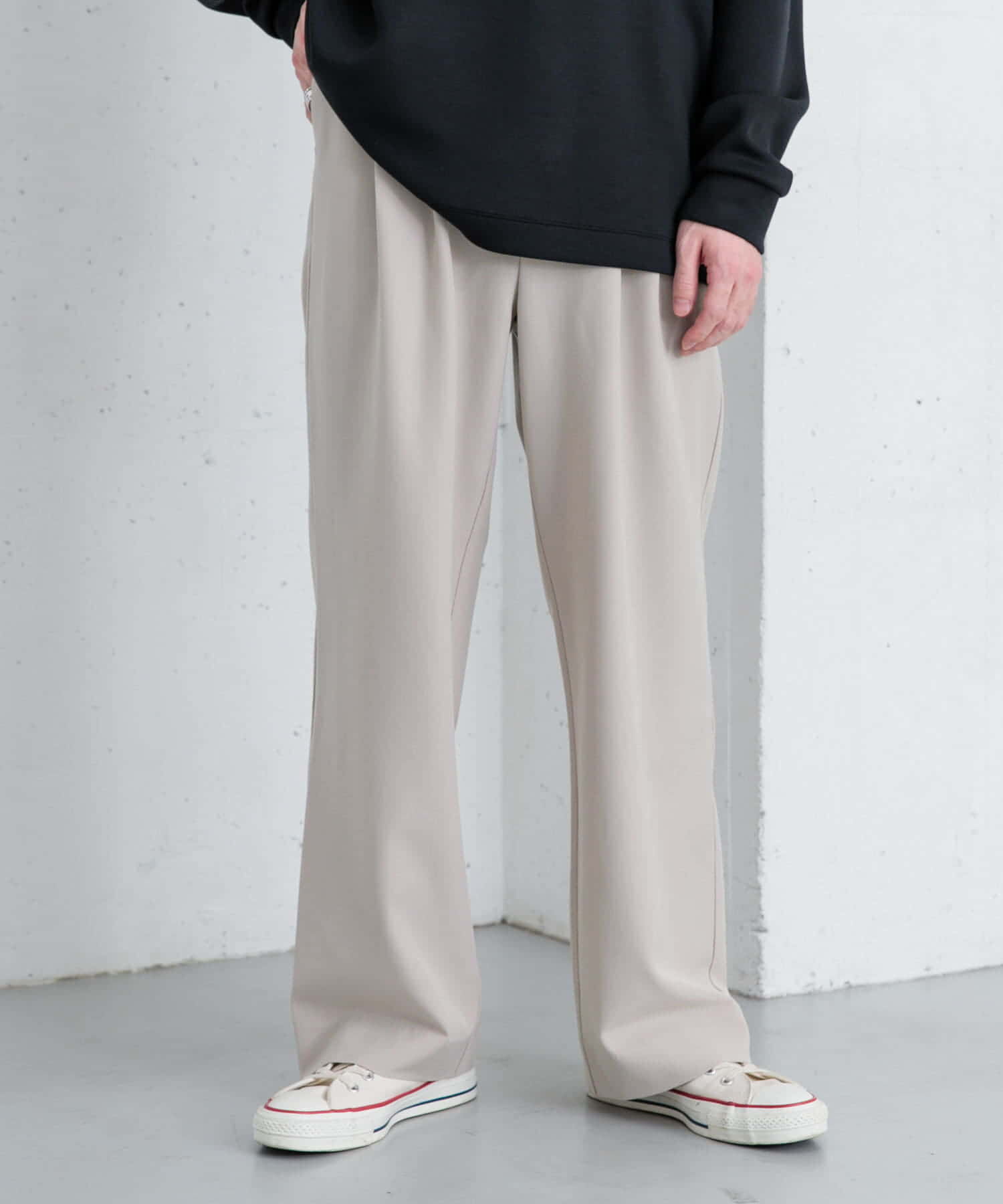 SENSE OF PLACE by URBAN RESEARCH「『イージーケア』ダブルタックワイドパンツ」|その他|