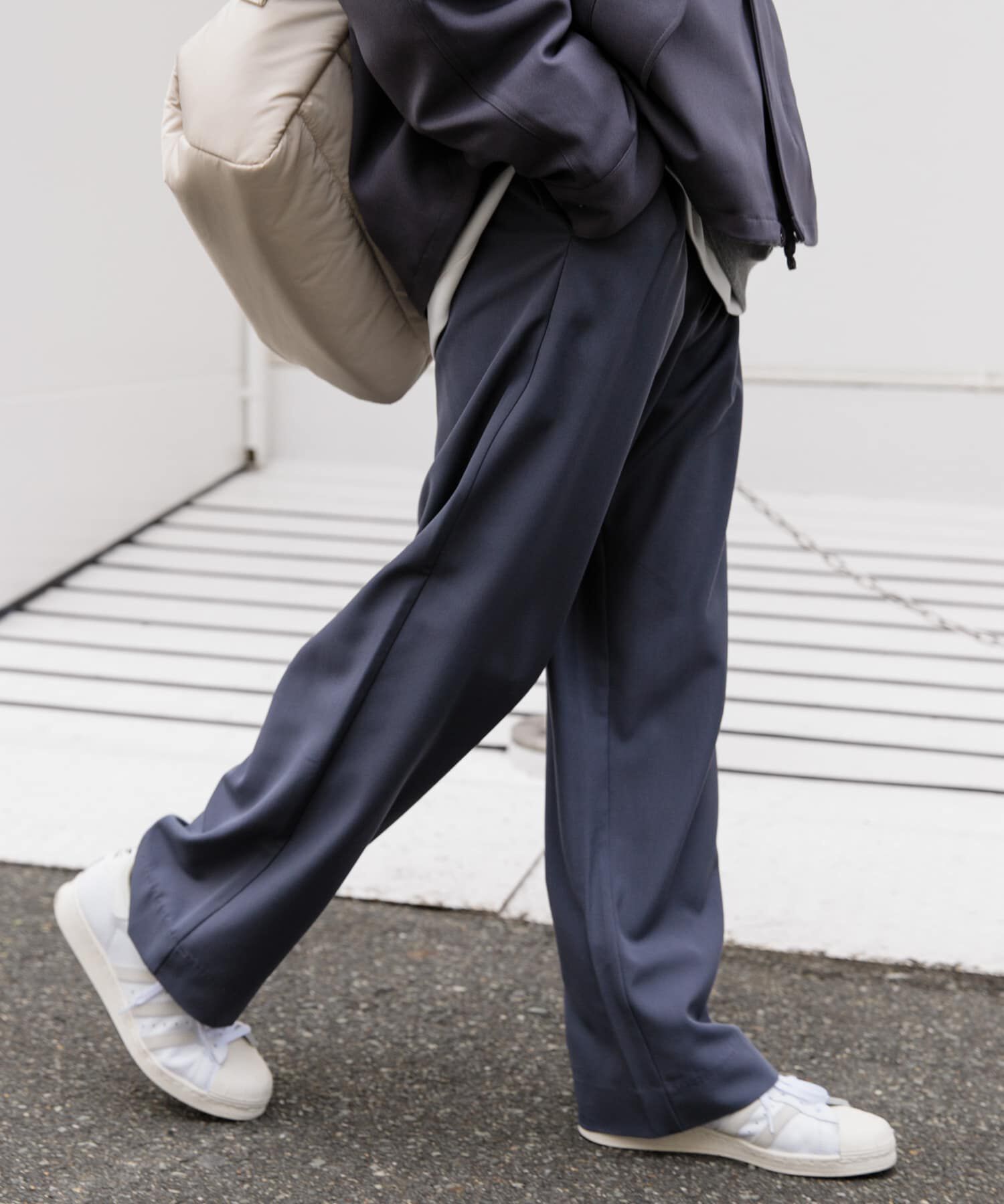 SENSE OF PLACE by URBAN RESEARCH「『イージーケア』ダブルタックワイドパンツ」|その他|