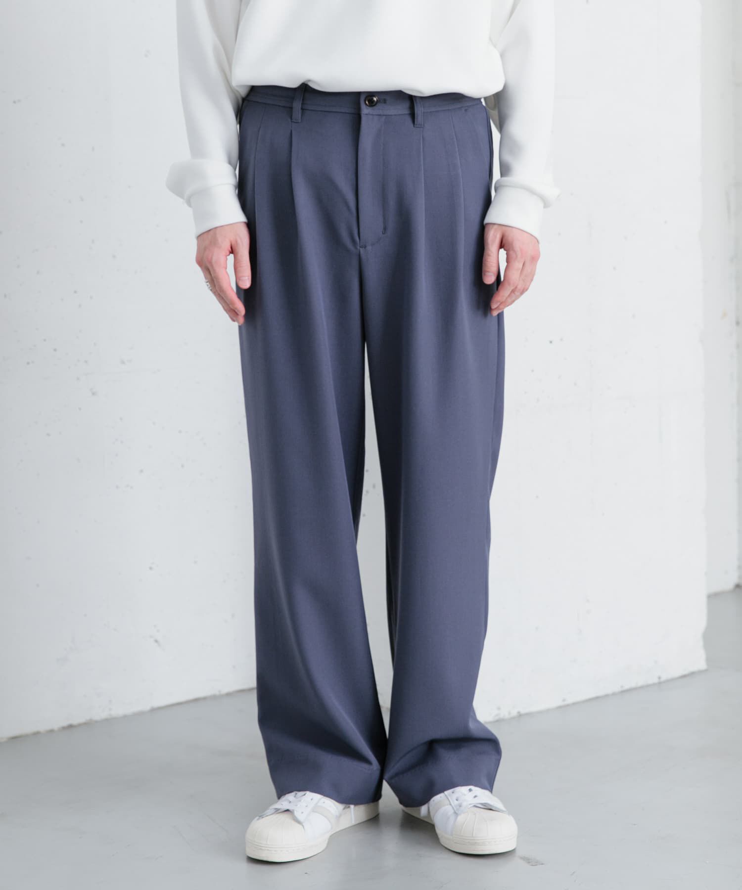 SENSE OF PLACE by URBAN RESEARCH「『イージーケア』ダブルタックワイドパンツ」|その他|