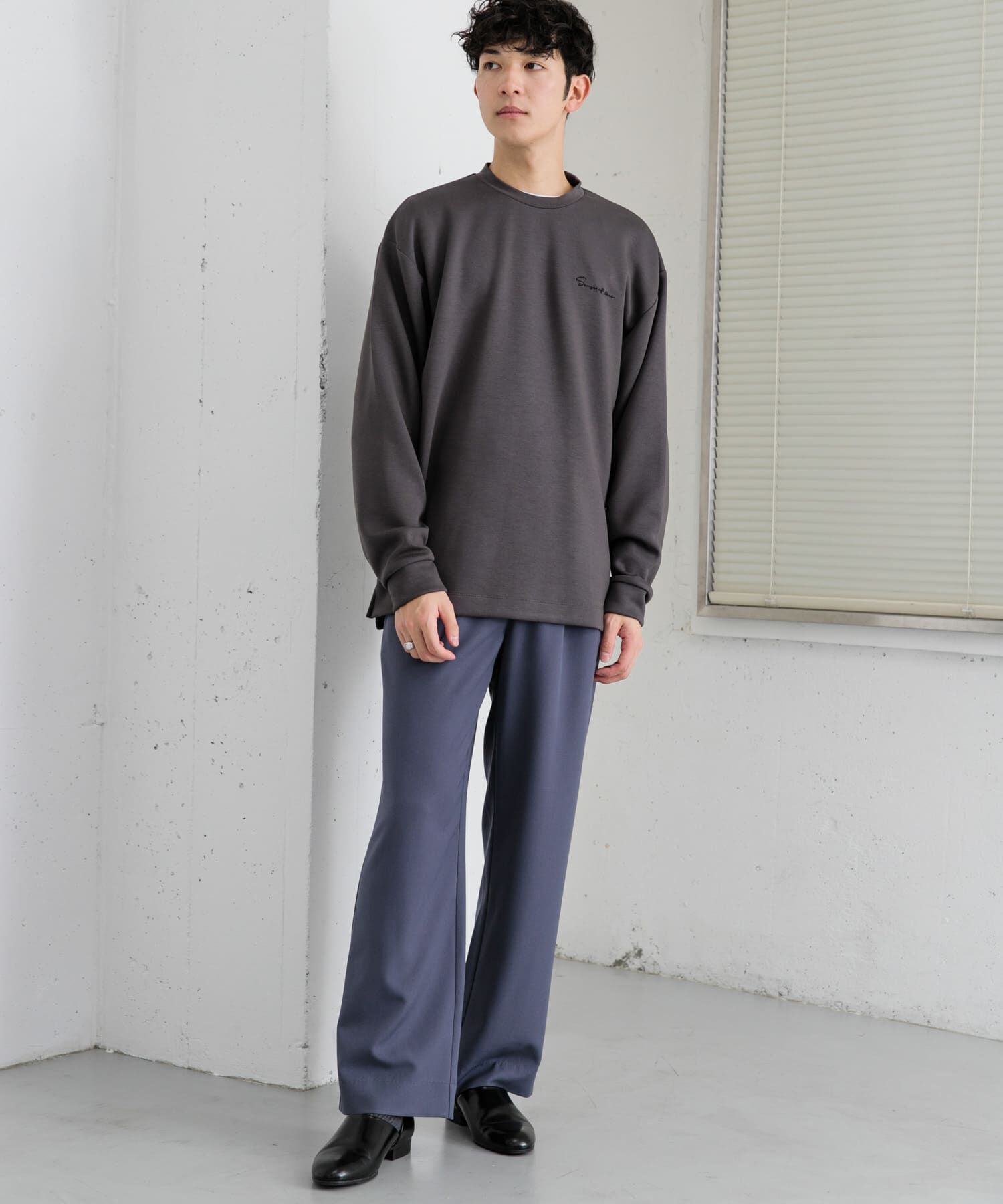 SENSE OF PLACE by URBAN RESEARCH「『イージーケア』ダブルタックワイドパンツ」|その他|