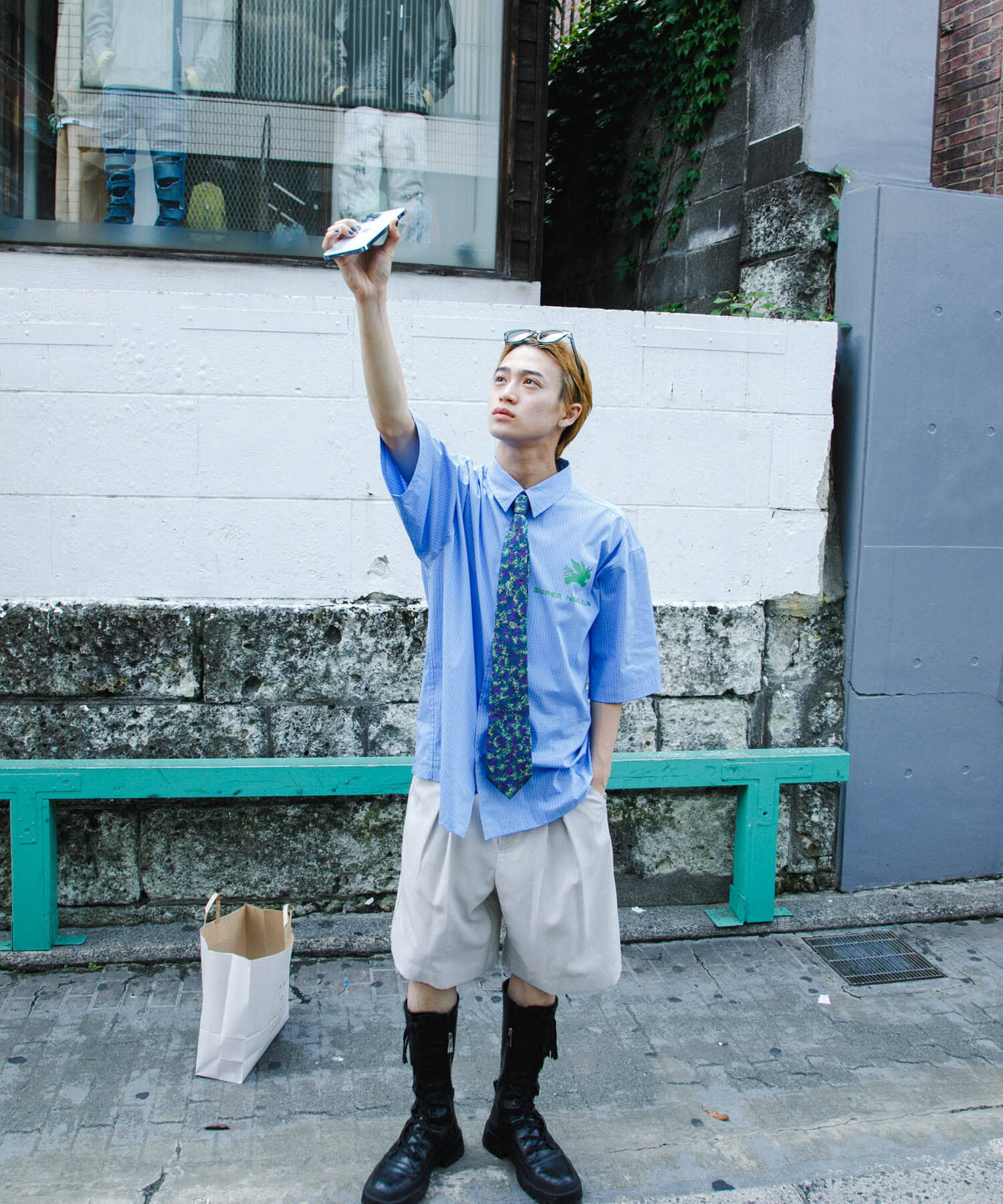 SENSE OF PLACE by URBAN RESEARCH「『別注』SHUHEI KOKI&times;SENSE OF PLACE　チェックシャツ」|シャツ・ブラウス|