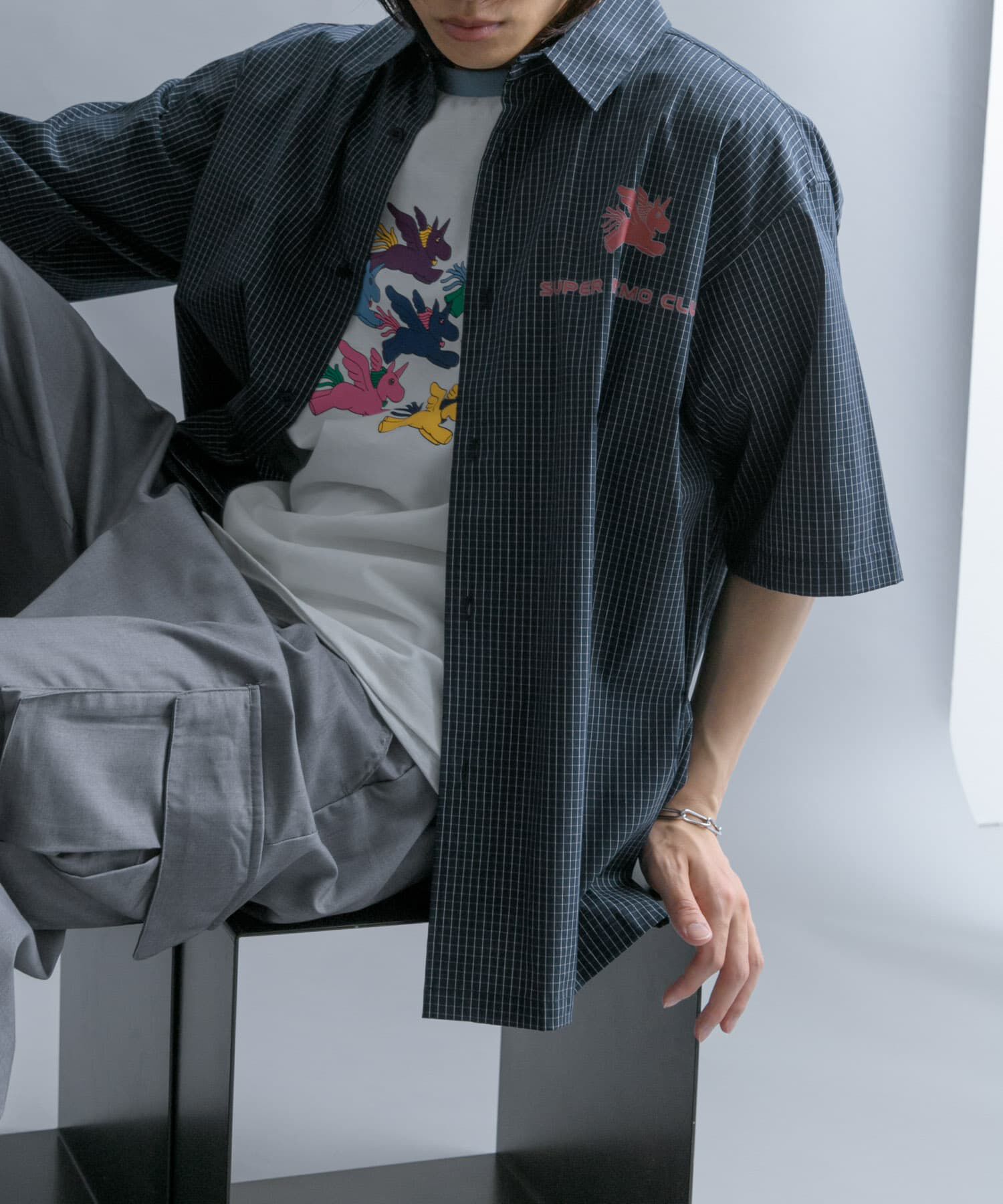 SENSE OF PLACE by URBAN RESEARCH「『別注』SHUHEI KOKI&times;SENSE OF PLACE　チェックシャツ」|シャツ・ブラウス|