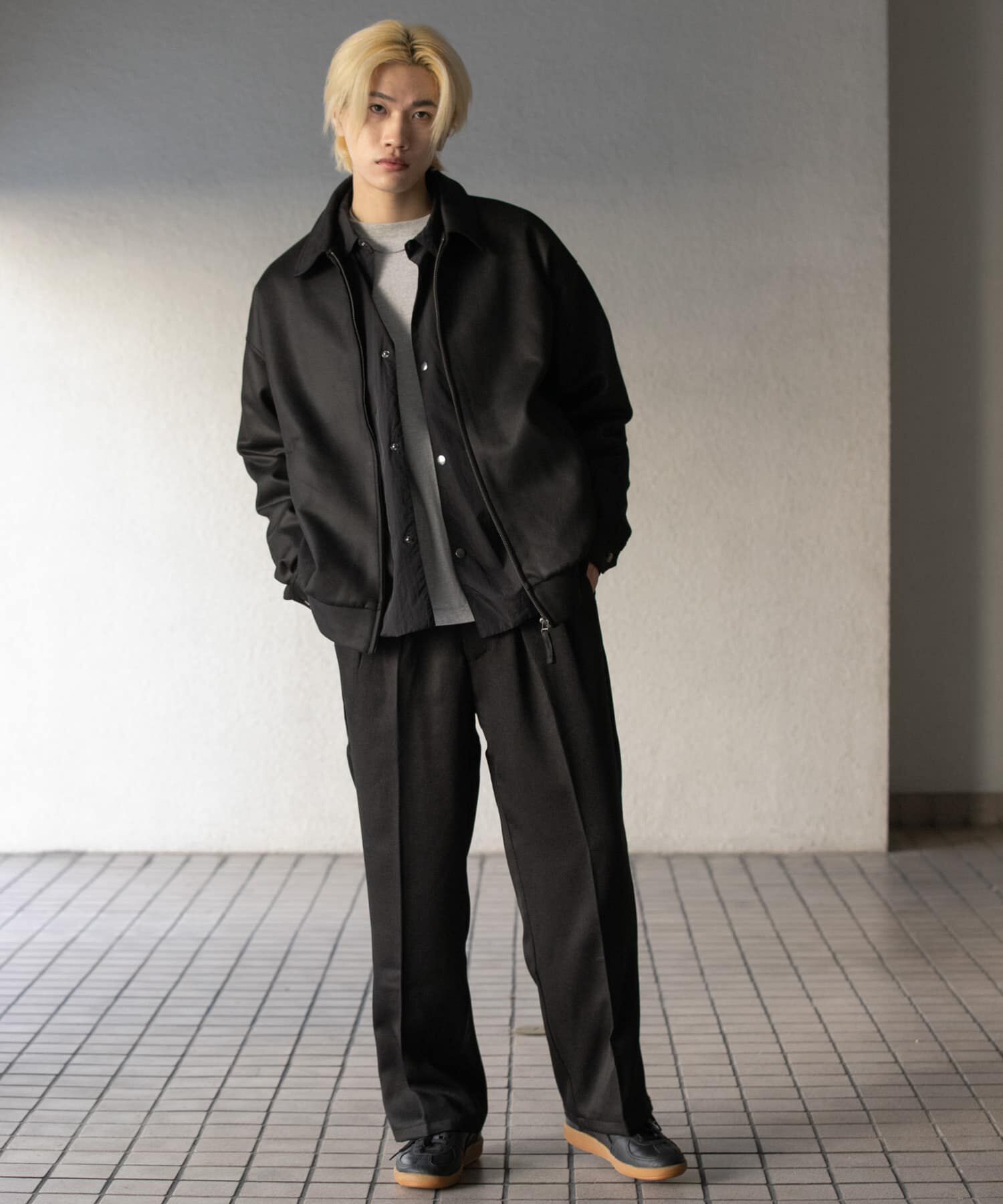 SENSE OF PLACE by URBAN RESEARCH「『セットアップ対応』ウールライクダブルタックワイドパンツ」|その他|