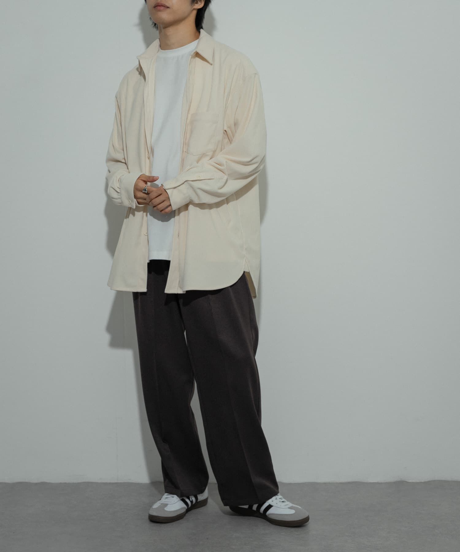 SENSE OF PLACE by URBAN RESEARCH「『セットアップ対応』ウールライクダブルタックワイドパンツ」|その他|