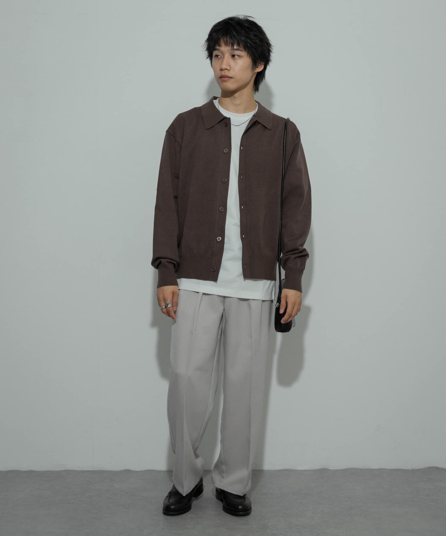 SENSE OF PLACE by URBAN RESEARCH「『セットアップ対応』ウールライクダブルタックワイドパンツ」|その他|