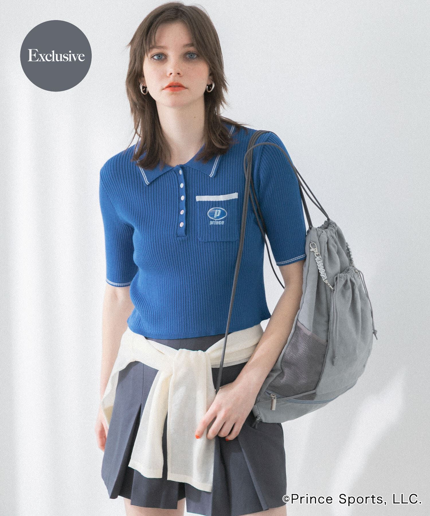 SENSE OF PLACE by URBAN RESEARCH「『別注』prince　エリツキセーター」|ニット・セーター|ブルー