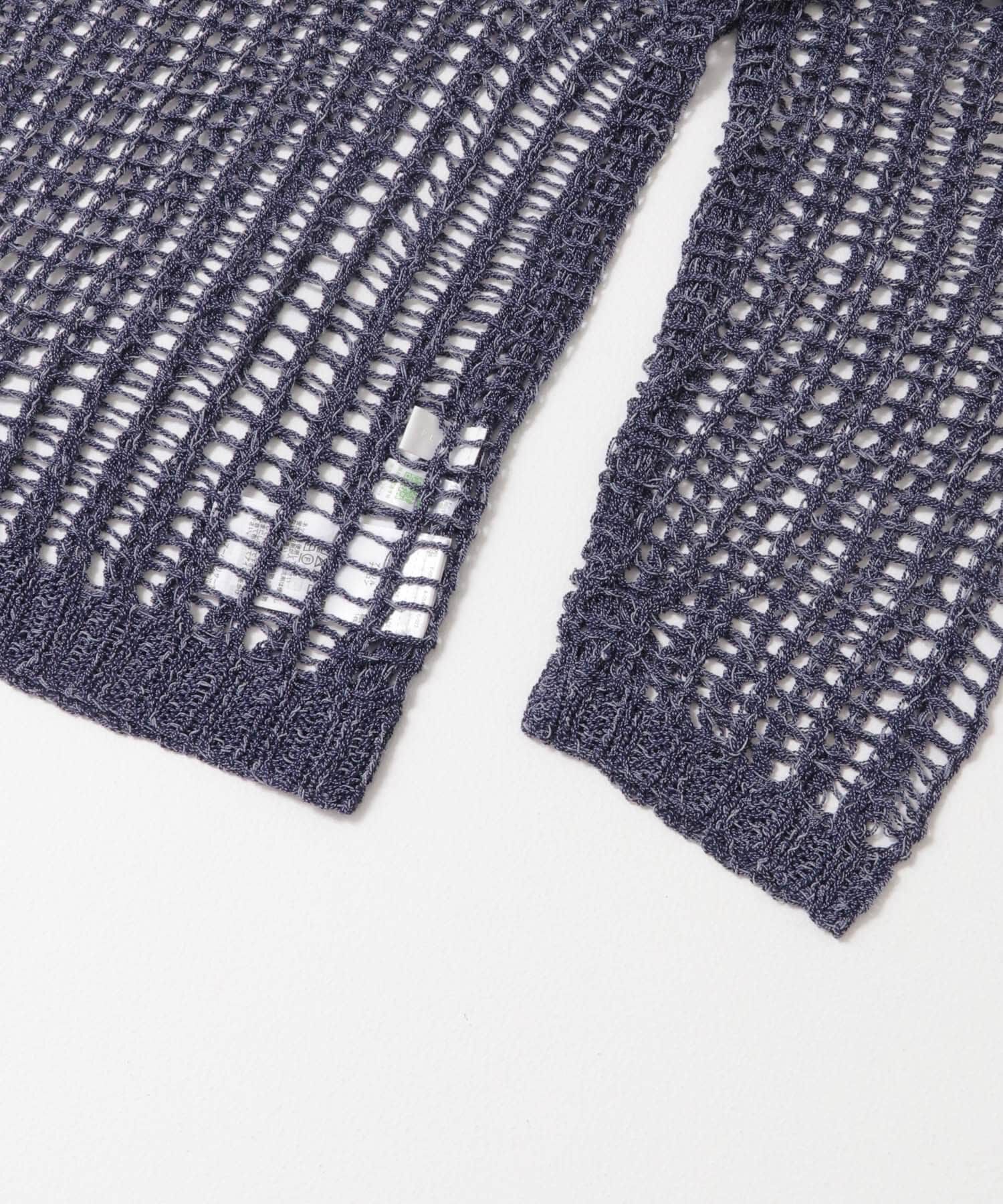 SENSE OF PLACE by URBAN RESEARCH「キーネックメッシュニット」|ニット・セーター|