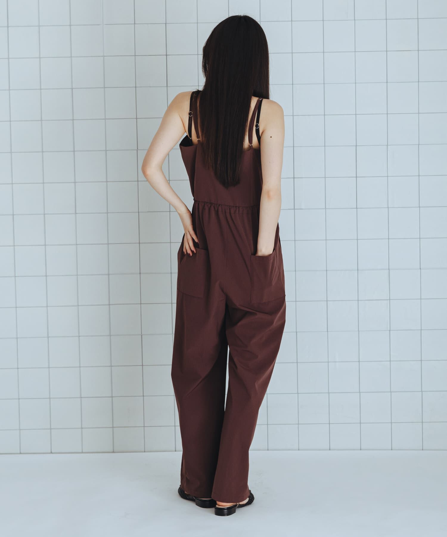 SENSE OF PLACE by URBAN RESEARCH「撥水UVカットウエストドローオールインワン」|スカート|