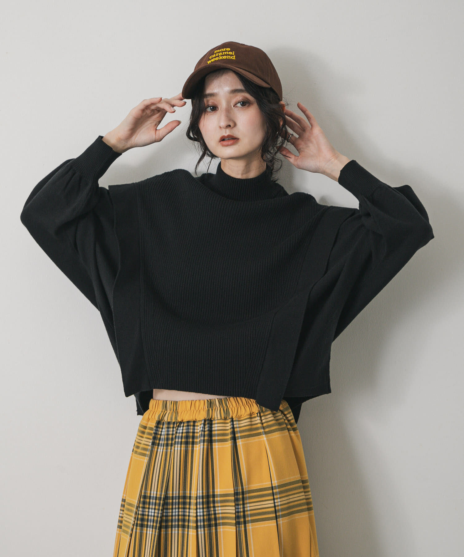 SENSE OF PLACE by URBAN RESEARCH「『一部WEB限定カラー』ストレッチショルダータックセーター」|ニット・セーター|