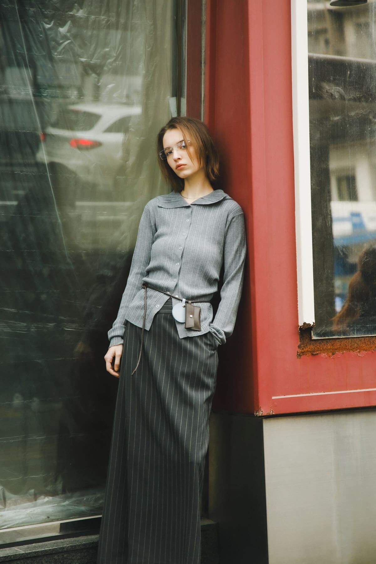 SENSE OF PLACE by URBAN RESEARCH「『洗濯可』マルチリブニットフーディー」|ニット・セーター|