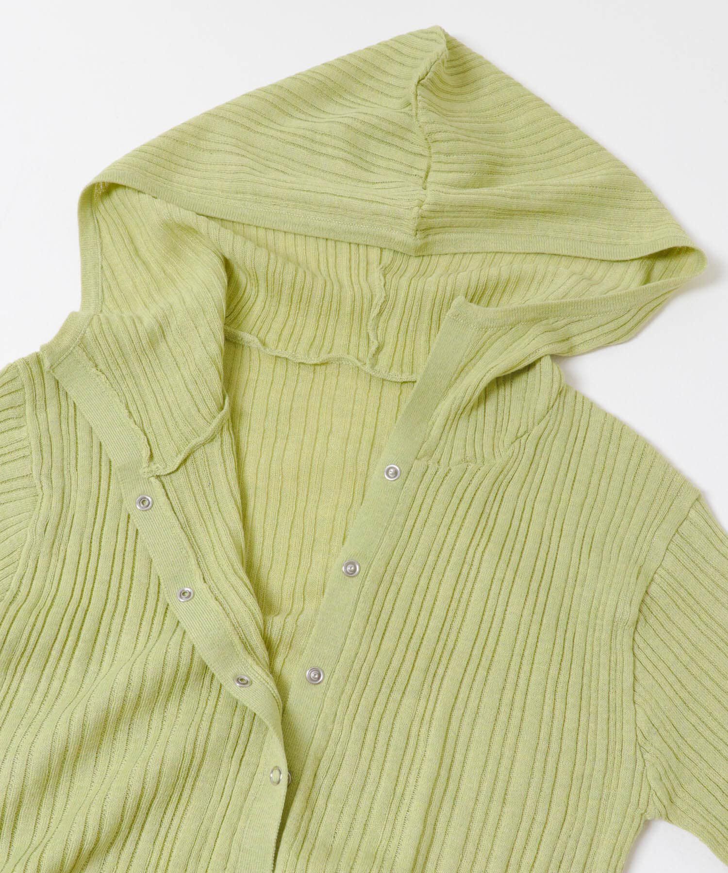 SENSE OF PLACE by URBAN RESEARCH「『洗濯可』マルチリブニットフーディー」|ニット・セーター|