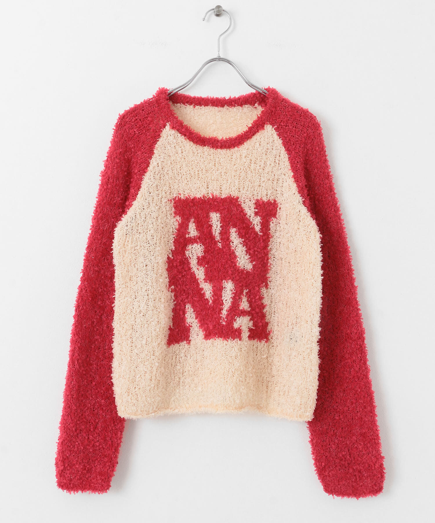 SENSE OF PLACE by URBAN RESEARCH「ANNA SUI NYC　フラッグヤーンANニットプルオーバー」|ニット・セーター|