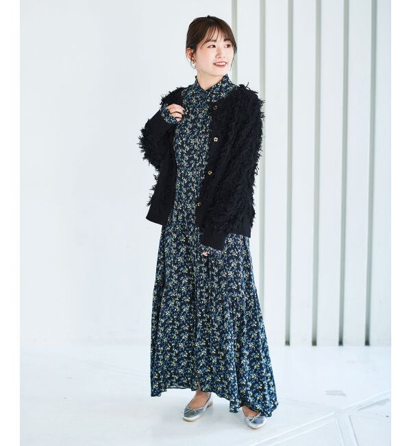 le.coeur blanc「IPEKERフリルネックワンピース」|ワンピース|