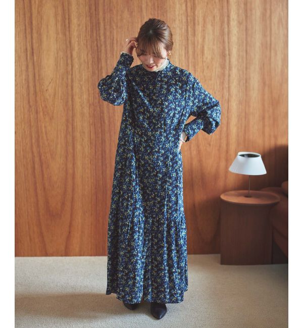 le.coeur blanc「IPEKERフリルネックワンピース」|ワンピース|