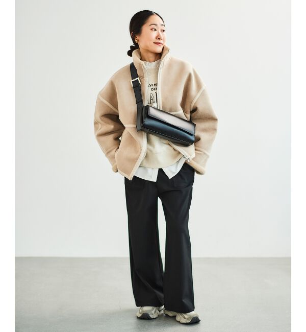 le.coeur blanc「スクエアショルダーバッグ」|ショルダー・メッセンジャー|