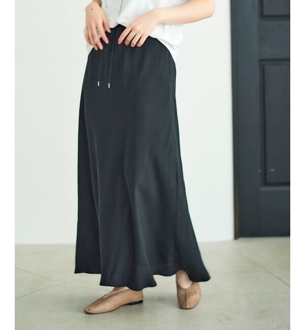  「《手洗い可能》キュプラフィブリルナロースカート」|スカート|