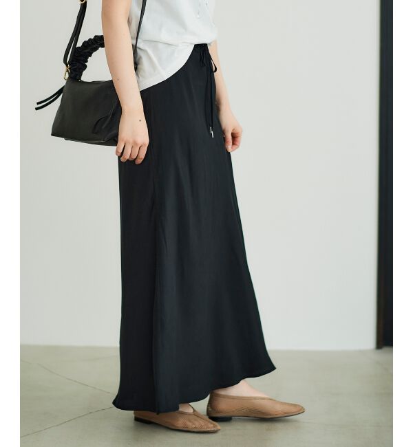  「《手洗い可能》キュプラフィブリルナロースカート」|スカート|