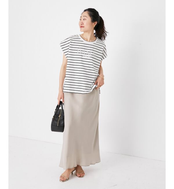  「《手洗い可能》キュプラフィブリルナロースカート」|スカート|