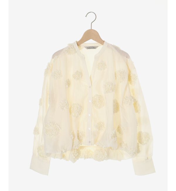  「TORRAZZO DONNAフラワーバルーンブラウス」|シャツ・ブラウス|