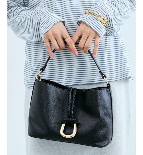  「リングモチーフ付きショルダー」|ショルダー・メッセンジャー|