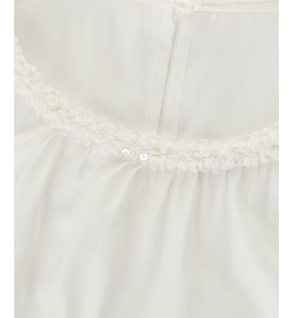  「ノーカラーボリュームスリーブブラウス」|シャツ・ブラウス|