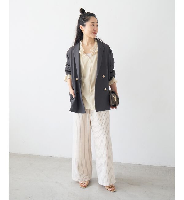  「メッシュダブルブレストジャケット」|その他|