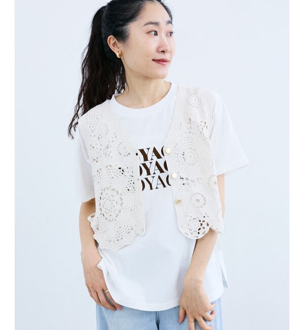  「VOYAGEフロッキーロゴTシャツ」|Tシャツ・カットソー|