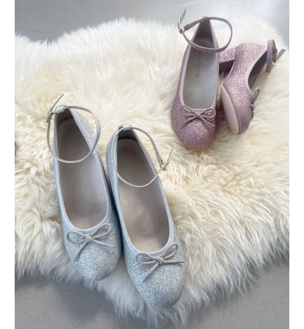 MAJESTICLEGON「ラメリボンパンプス」|パンプス|