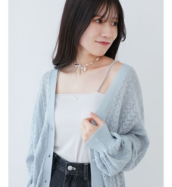  「カップ付きキャミソール」|キャミソール|