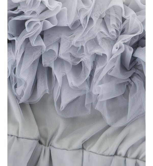  「ショルダーリボンフリルビスチェ」|キャミソール|