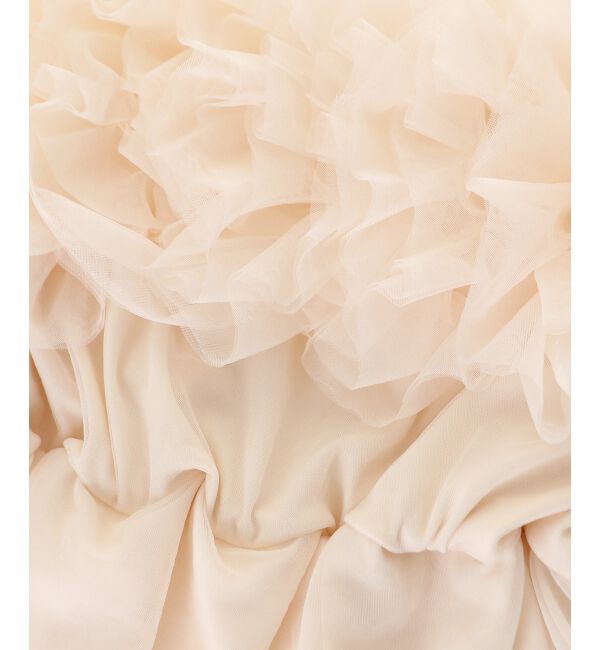  「ショルダーリボンフリルビスチェ」|キャミソール|