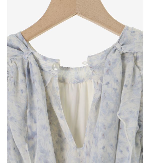  「アメスリフリルリボンミニワンピース」|ワンピース|