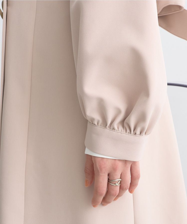 earth music&ecology「パフスリーブトレンチコート」|トレンチコート|