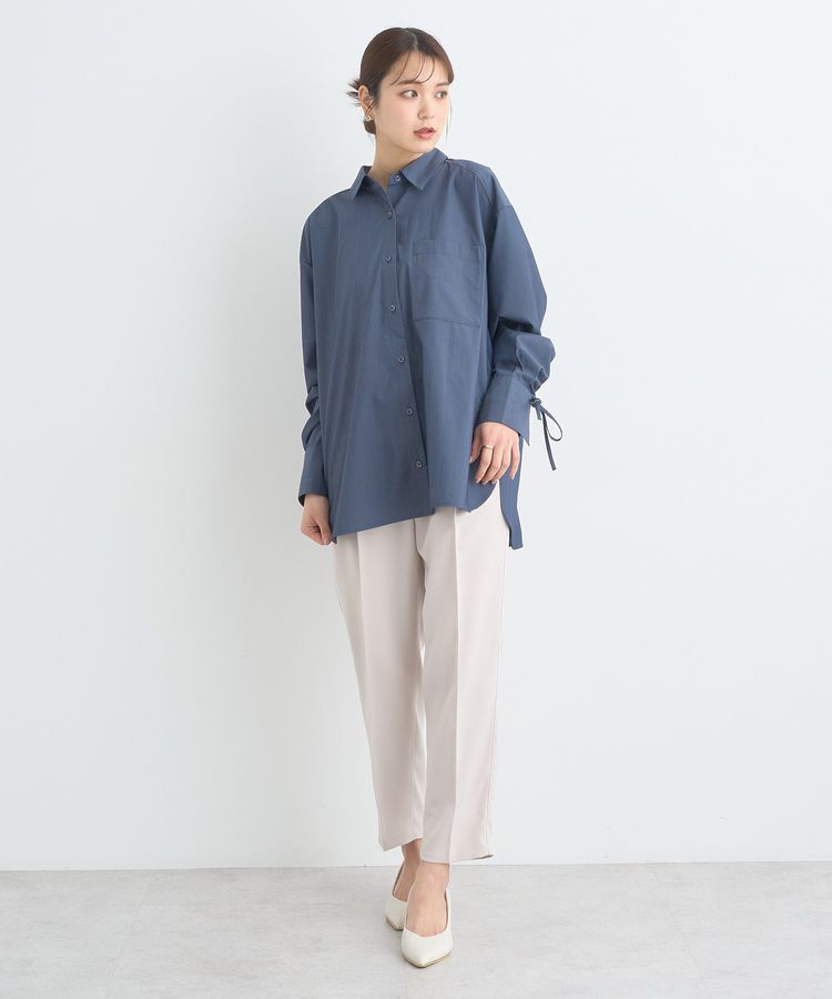 earth music&ecology「バックドロストオーバーシャツ」|シャツ・ブラウス|