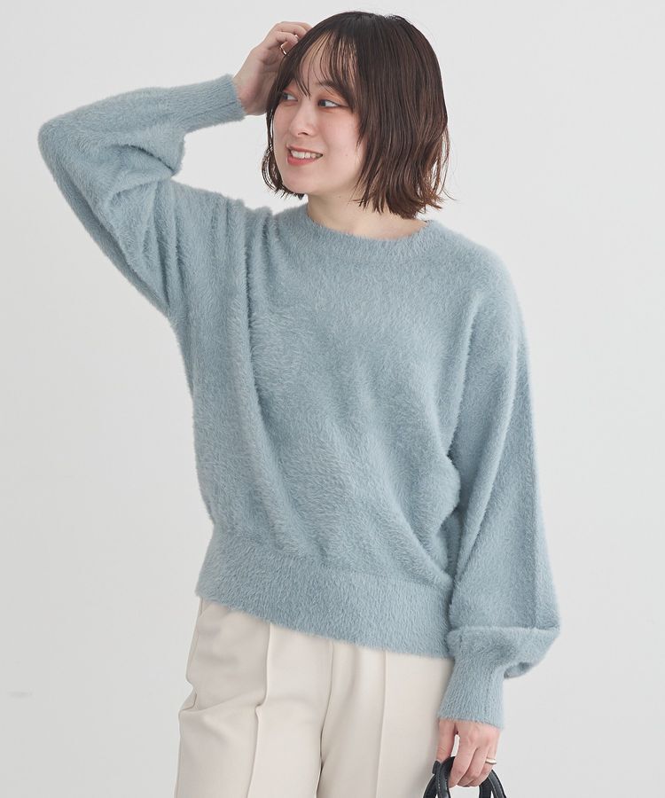 earth music&ecology「ミニシャギーニットプルオーバー」|ニット・セーター|