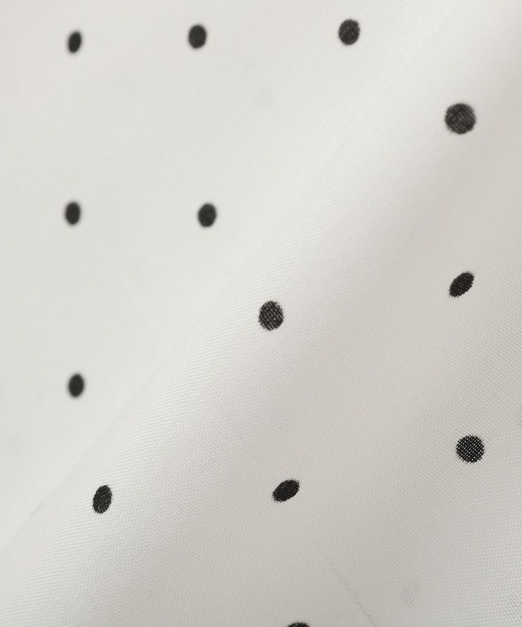 earth music&ecology「【接触冷感・イージーケア】TRキュプラダブルボタンフリルシャツ」|シャツ・ブラウス|