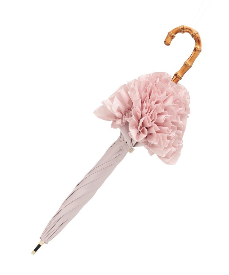 Maison de FLEUR「《晴雨兼用》遮光&UV CUT フリル傘」|傘|