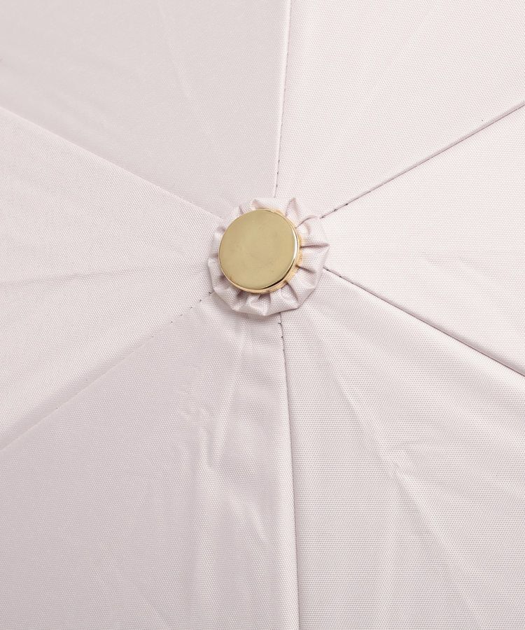 Maison de FLEUR「《晴雨兼用》遮光&UV CUT フリル折りたたみ傘」|傘|