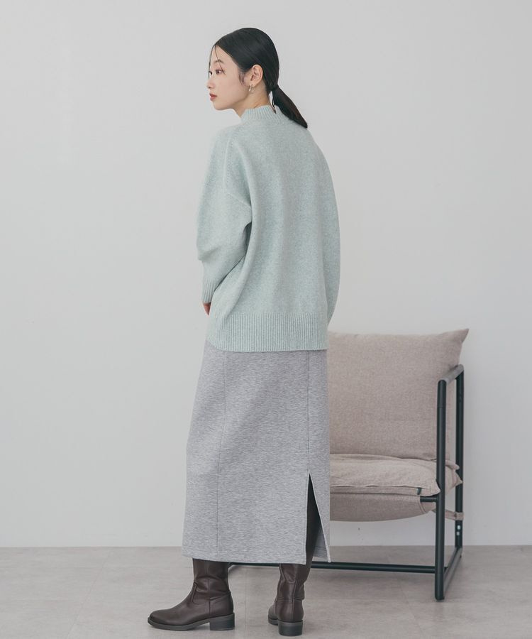 AMERICAN HOLIC「モックネックコクーンニットプルオーバー」|ニット・セーター|