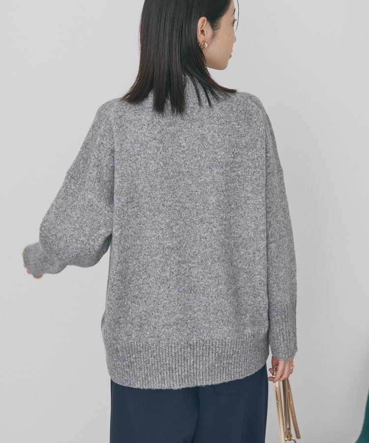 AMERICAN HOLIC「モックネックコクーンニットプルオーバー」|ニット・セーター|