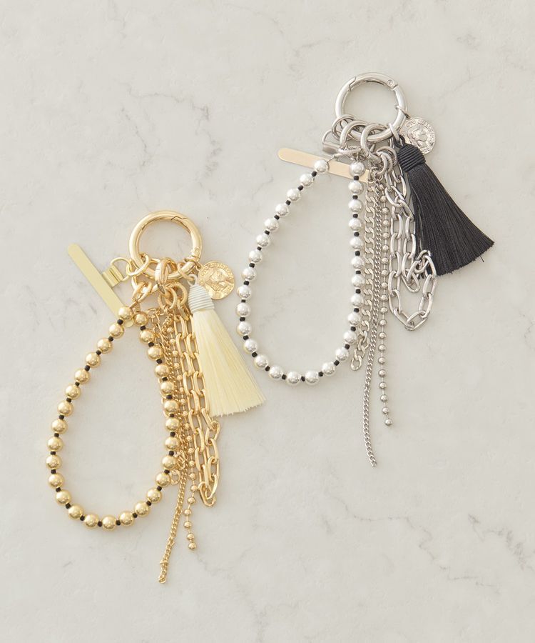 AMERICAN HOLIC「タッセルマルチチャームストラップ」|モバイルケース|