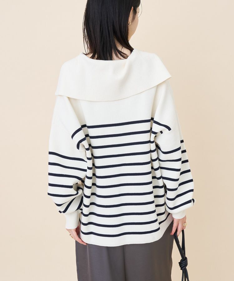 AMERICAN HOLIC「セーラーカラーニットプルオーバー」|ニット・セーター|