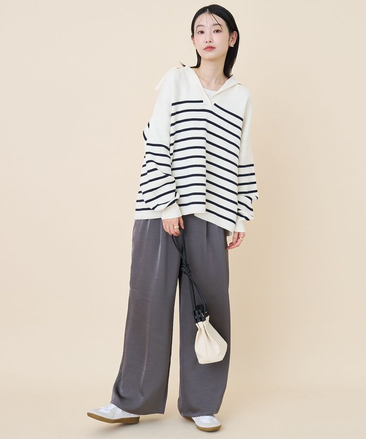 AMERICAN HOLIC「セーラーカラーニットプルオーバー」|ニット・セーター|