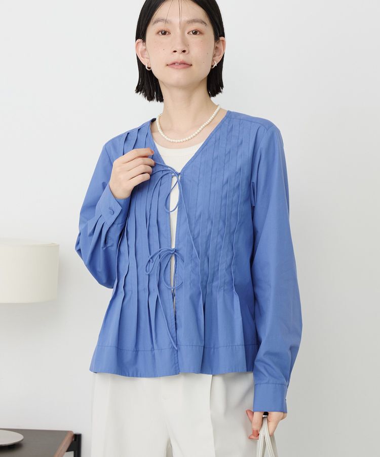 AMERICAN HOLIC「【イージーケア】ピンタックブラウス」|シャツ・ブラウス|