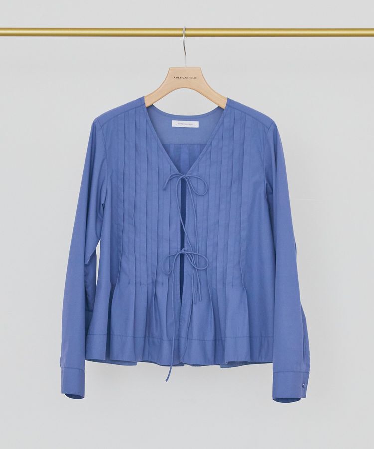 AMERICAN HOLIC「【イージーケア】ピンタックブラウス」|シャツ・ブラウス|